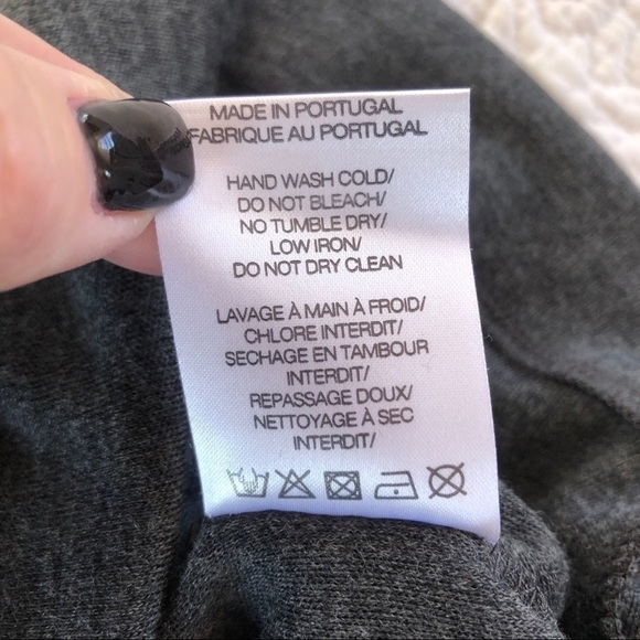 IRO Dassie Gray Pull On Wool Ruched Pencil Skirt - Picture 6 of 8